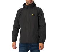 Lyle & Scott Uomo Giacca con cappuccio con zip, Grigio
