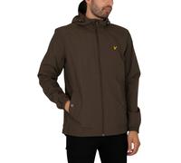 Lyle & Scott Uomo Giacca con cappuccio con zip, verde