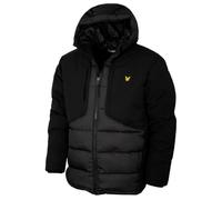 Lyle & Scott - Wadded Hybrid Jacket Nero - Abbigliamento XL Nero