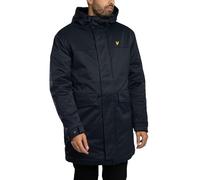 Lyle & Scott Uomo Giacca Parka Imbottita, Dark Navy, L