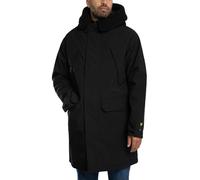 Lyle & Scott Uomo Giacca parka per il freddo, Nero