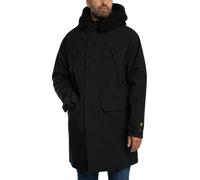 Lyle & Scott Uomo Giacca parka per il freddo, Nero