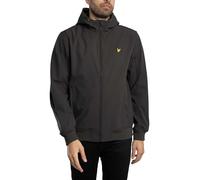 Lyle & Scott Uomo Giacca Softshell Con Schienale In Rete, Gunmetal, M