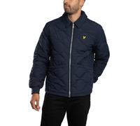 Lyle & Scott Uomo Giacca Trapuntata In Ripstop, Dark Navy, S