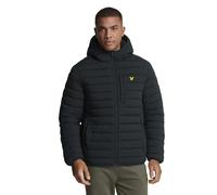 Lyle & Scott Uomo Giacca Trapuntata Leggera Elasticizzata, Dark Navy, L