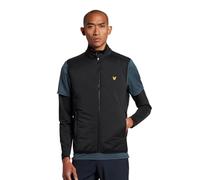 Lyle & Scott Uomo Gilet da Golf Nero Corvino L
