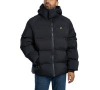 Lyle & Scott Uomo Giubbotto imbottito saldato, Nero