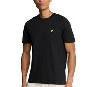 Lyle & Scott Uomo Maglietta Semplice, Jet Black, S