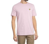 Lyle & Scott Uomo Maglietta Semplice, Pink Light, L