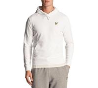 Lyle & Scott Uomo Maglione con Cappuccio Bianco M