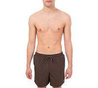 Lyle & Scott Uomo Pantaloncini da Piscina Tinta Unita Verde Oliva S