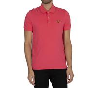 Lyle & Scott Uomo Polo in cotone biologico, Rosa