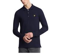Polo a maniche lunghe Lyle & Scott Bleu L