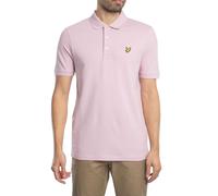 Lyle & Scott - Plain Polo Shirt Rosa - Abbigliamento M Rosa