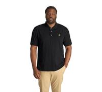 Lyle & Scott Uomo Polo Tipped Nero Corvino 3XL