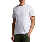 Lyle & Scott Uomo T-Shirt Sportiva Martin A Maniche Corte Bianco L