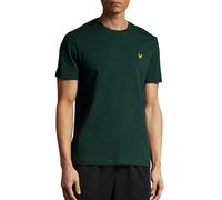 Lyle & Scott Uomo T-Shirt Tinta Unita Verde Scuro L