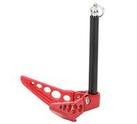 Lylithuif 1/10 RC Crawler Car Metal Fold Up Anchor Winch Earth Ground Tool Heavy Duty Impugnatura durevole per il salvataggio fuoristrada Fit Axial SCX10 D90 CC01 Rosso