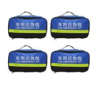 Lylithuif Borsa per aiuti di emergenza Custodia portatile per attrezzi di emergenza Custodia multifunzionale in tessuto Oxford resistente per viaggi all'aperto Veicolo di emergenza 4 pezzi