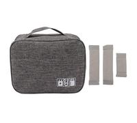 Lylithuif Borsa portacavi portatile Accessori elettronici Custodia da trasporto Custodia impermeabile antiurto per cavi da viaggio Borsa portaoggetti per caricabatterie Dischi rigidi Cavi