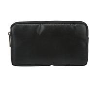Lylithuif Borsa portaoggetti per Power Bank Organizzatore elettronico portatile ignifugo e resistente ai graffi per batterie di droni Power Bank Panno in fibra di vetro siliconica nera 20,5