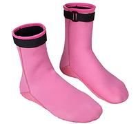 Lylithuif Calzini da sub in neoprene da 3 mm Stivali Scarpe da acqua Elastico leggero e confortevole per la spiaggia Snorkeling Surf Uomo Donna DS002 Nero Blu Rosa XS S (S (taglia 36-38))