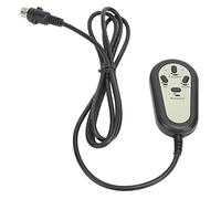 Lylithuif Controller per divano elettrico Interruttore manuale per telecomando a 4 pulsanti Accessori per poltrona massaggiante reclinabile a doppio motore ABS Nero 10x6,5x2 cm