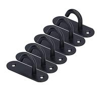 Lylithuif Gancio singolo montato a parete Ganci da soffitto in acciaio inossidabile resistente Gancio grande portante per appendere altalene Sedie Amache Sete aeree Uso interno ed esterno