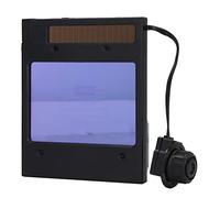 Lylithuif Lente scura automatica con batteria multifunzionale multifunzione di un grande finestrino di saldatura elettrica per casco per saldatori professionisti e appassionati di fai - -te