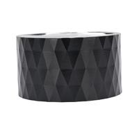 Lylithuif Livellatore per distributore di caffè in acciaio inossidabile Strumento di profondità regolabile per una distribuzione uniforme dei fondi di caffè a casa o al bar Durevole (Nero 53MM)