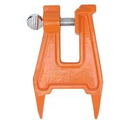 Lylithuif Morsa per limatura a Catena Morsa per affilare la Catena Portatile compatta e Leggera per Motosega per lavori di Registrazione Ferro Arancione 13 cm