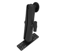 Lylithuif Supporto per ecoscandaglio Professionale in Alluminio con Braccio Corto, Testa a Sfera, Staffa per ecoscandaglio per Lowrance Humminbird Raymarine, Lega di Alluminio di Grado