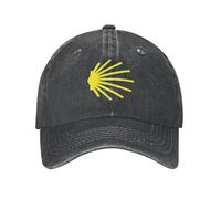 LYLQSSYS Unisex Cotone Camino De Santiago De Shell Saint Berretto da Baseball Adulto Cappello da papà Regolabile per Uomo Donna All'aperto