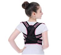 LYLXSF Bambini regolabili Corrector Support Belt Boy Boy Girl Girl Orthopedic Corsetto Strana da spalla lombare posteriore (in stile bianco, Small-S)