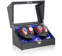 LYLXSF Winders Automatic, per 4 Orologi Orologi Automatici Avvolti 5 modalità di Rotazione Motore ORCODINE Motore Accessori ACCESSIONI, C, C,