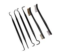 Lyman and Brush - Set di spazzole e pick per pulizia, unisex, per adulti, colore: nero, vari