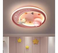 LYMGRZ Lampada da soffitto Spaziale Universo, Lampada da Stanza per Ragazzi e Ragazze, lampadario Tricolore con dimmer, faretto a LED, Ambiente per Camera da Letto per Bambini, Illuminazione a Cart