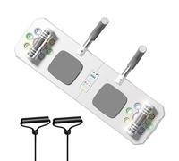 LYMGRZ Pushup Board - Attrezzatura per l'allenamento della Forza Ab Board | Tavola per Flessioni con Corda di trazione e Timer | Tavola per Flessioni con Maniglia Antiscivolo | Attrezzatura per PIL