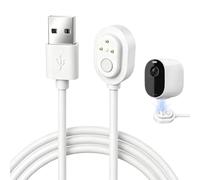 LYMISPIYA Cavo di ricarica magnetico da 3 m, compatibile con Arlo Ultra 1/2, Pro 3/4/5, resistente alle intemperie, cavo di alimentazione USB per telecamera di sorveglianza per esterni, cavo di