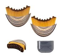 Lymphatic Contour Face Brush, Lymph Lift Brushs, Dry Lymphatic Drainage Massager, Ergonomically Designed to Fit Precisely Against The Skin, Suitable for Chin, Jawline and Face (2Pcs)