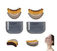 Lymphatic Contour Face Brush - Lymphatic Drainage Massage Brush for Chin and Jawline, Promotes Blood Circulation,Ergonomically designed to enhance natural contours for a relaxing fit " (2pcs)