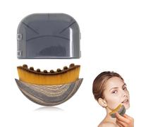 Lymphatic Contour - Spazzola per il viso a secco, ultra morbida, massaggiatore per il viso linfatico