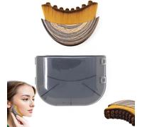 Lymphatic Drainage Face Brush & Body Massager - Contour Brush for Jawline, Chin Sculpting, Reduces Fatigue, Ultra-Soft Bristles, Dry Brushing & Cleansing, Ergonomic Portable Design (1Pcs)