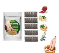 Lymphatic Drainage Ginger Foot Soak,Leg Slimming Foot Bath,Foot Relaxation Massage to Eliminate Fatigue and Improve Sleep (30PCS)