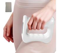 Lymphatic Massager, Portable Neck Massager, 10W Fascia Release Scar Tissue Massage Tool, Personal Handheld Massage Instrument for Men and Women, Shoulder and Necks, 12.6x4.1x13.8cm