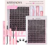 LYMYBETY Ciglia Finte Cluster kit (T50 KIT, 10-18MM)