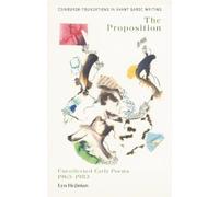 Lyn Hejinian The Proposition (Copertina rigida)