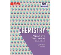 Lyn Nicholls Ken Gad AQA A Level Chemistry Year 1 and AS Student Boo (Tascabile)