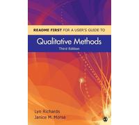 Lyn Richards Janice README FIRST for a User′s Guide to Qualitative (Tascabile)