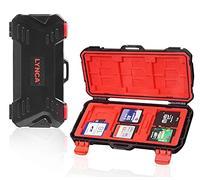 Lynca memory card rigida protettiva, supporto TF/SD/micro SD/Xqd/CF Storage box Protector case impermeabile promozione valigetta large